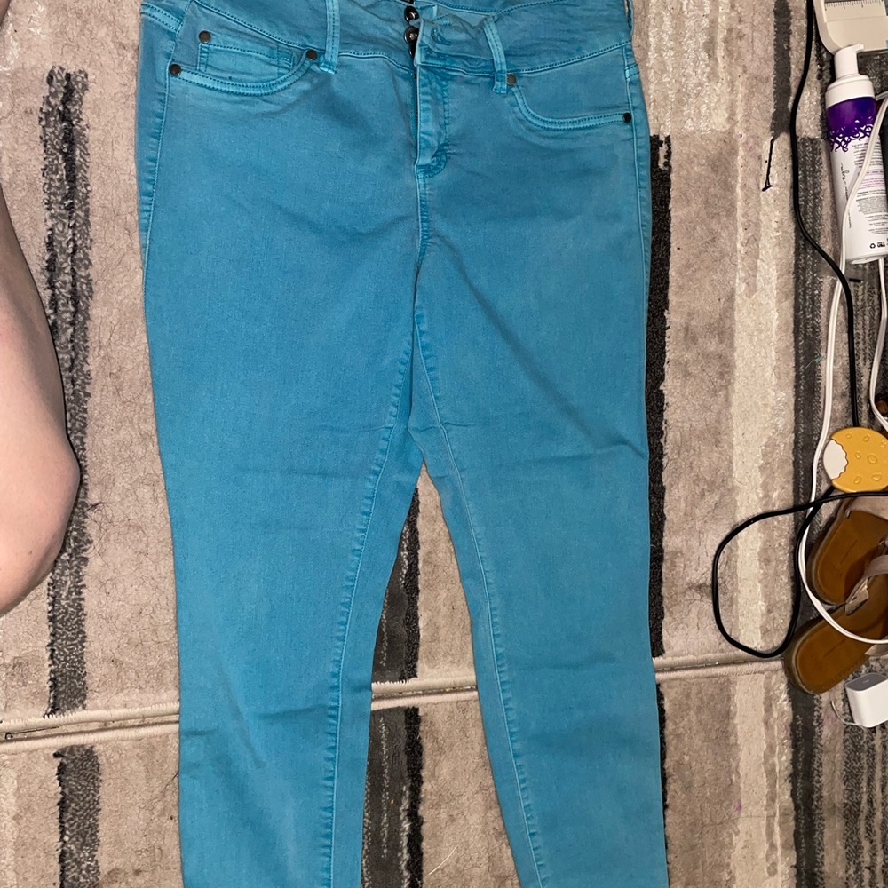Torrid Blue leggings